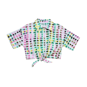 LU LÚ BY MISS GRANT Lány színes pöttyös ing