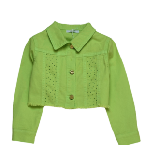 LU LÚ BY MISS GRANT lány kiskabát pisztácia