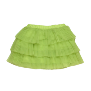 LU LÚ BY MISS GRANT lány fodros szoknya pisztácia
