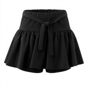 Gonna Pantalone Ragazza nero Rövidnadrág szoknya fekete
