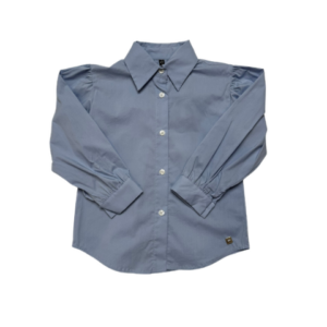 Manila Grace Camicia Oxford MGB2515 Kék Oxford Ing