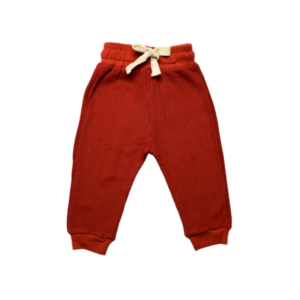 PANTALONE CON POLSO ARANCIONE narancssárga nadrág