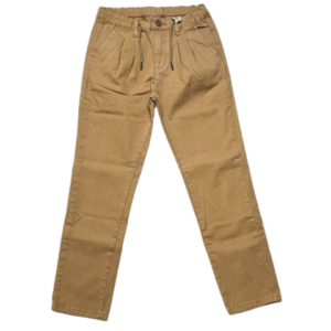 Y-Clú Pantalone con lacci Beige BY10005 Hosszú Bézs nadrág - 11 év
