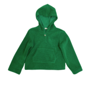 Y-Clú Maglia C/Capuccio verde YB20455 Zöld kapucni pulóver