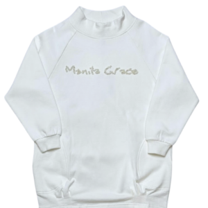 Manila Grace Vestito felpa Ragazza MG2462 Vajszínű Egyberuha