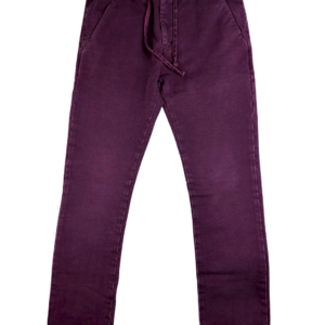 Paolo Pecora Pantalone Ametista PP1030 Bordó nadrág