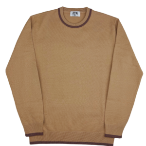 Y-Clú Maglia Rasata Bei/Mar BY10003 Gyerek pulóver bézs barna