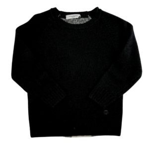 Paolo Pecora Maglia Nero PP0935 Fekete Pulóver