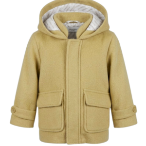 Jeckerson Cappotto Neonato Biscotto JN4274 Fiú Kabát Kekszszínű