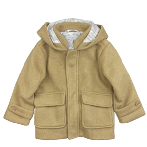 Jeckerson Cappotto Neonato Biscotto JN4274 Fiú Kabát Kekszszínű