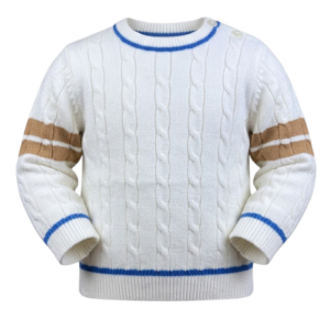 Y-Clú Maglia Neonata Latte BYN12720 Tejszinű Baba Pulóver