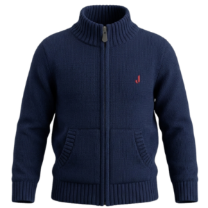 Jeckerson Cardigan Bambino Blu JB4260 Fiú Kék Pulóver