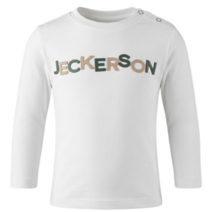 Jeckerson T-Shirt Neonato Latte JN4288 Fiú Hosszúujjú Poló Krémszínű