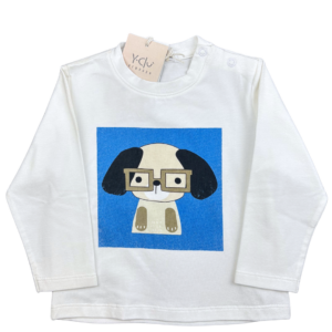 Y-Clú T-Shirt ML Neo Latte BYN 10757 Kisgyerek hosszú ujjú  poló tej színű