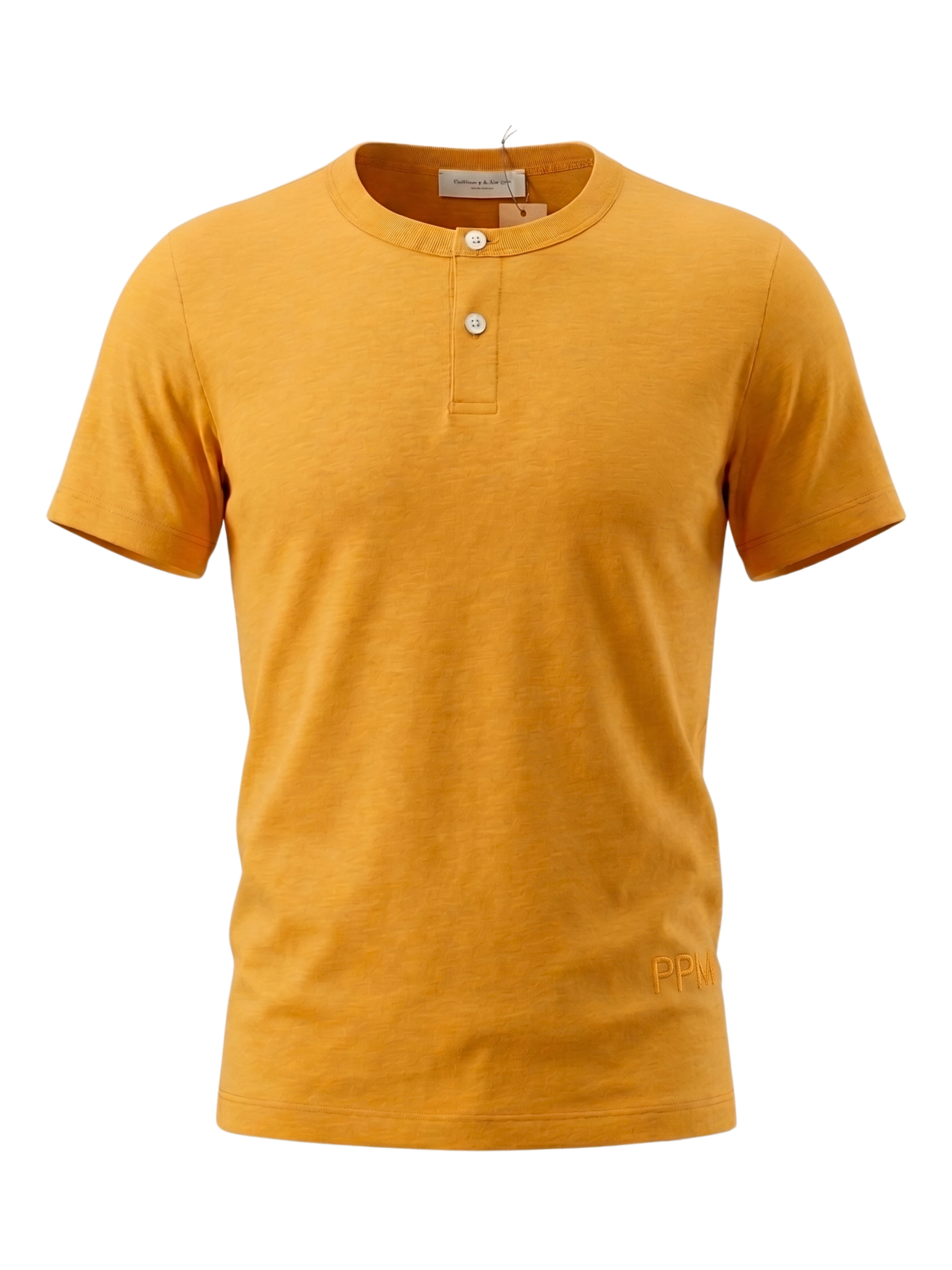 Paolo Pecora T-Shirt Serafino Boy Arancio PP1794 Narancssárga Serafino Fiú Póló