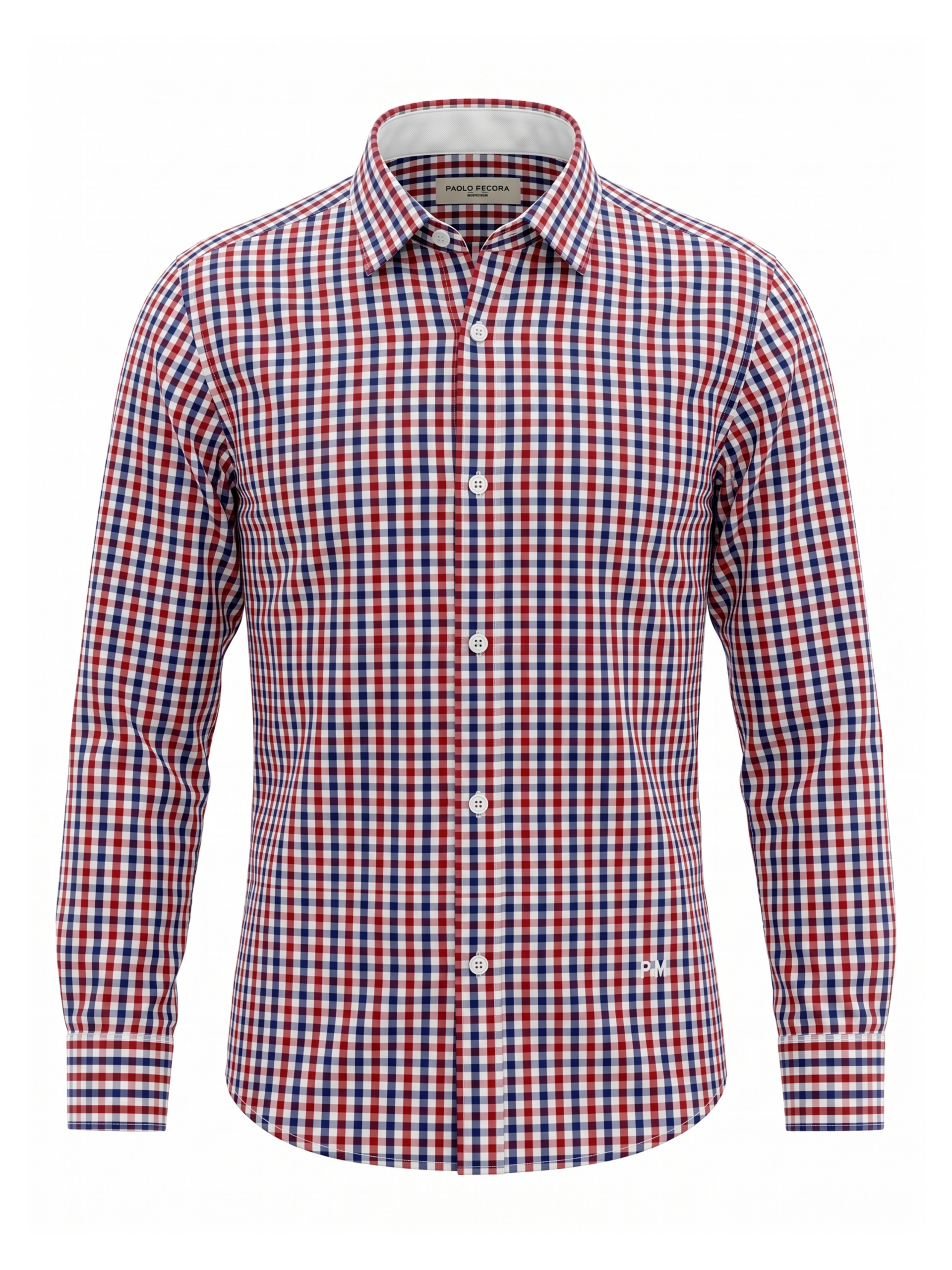 Paolo Pecora Camicia Boy Rosso PP1838 Piros Fiú Ing