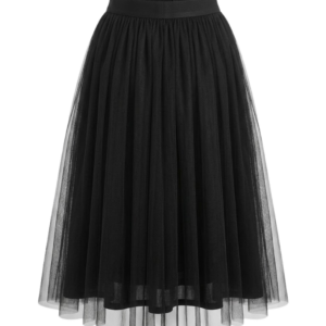 Gonna Ragazza Tulle Nero fekete tüll lányszoknya - 16 év