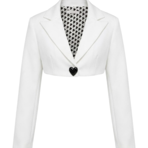 Miss Grant White Blazer MG0380 Fehér Lány Blézer - 6 év