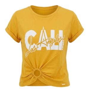 T SHIRT ST Dark gold sárga póló